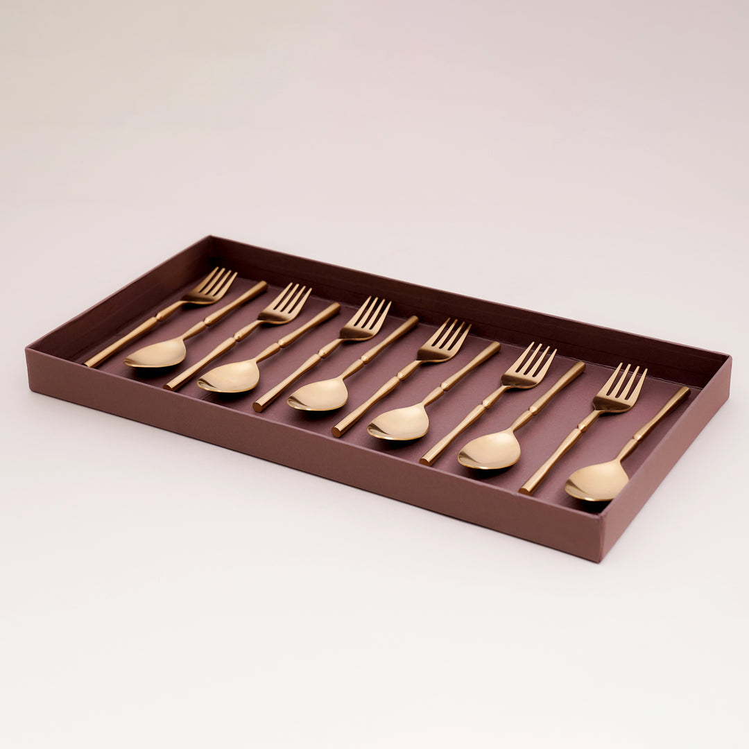 Auric Smooth Cutlery Set