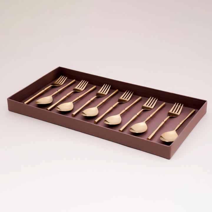 Auric Smooth Cutlery Set