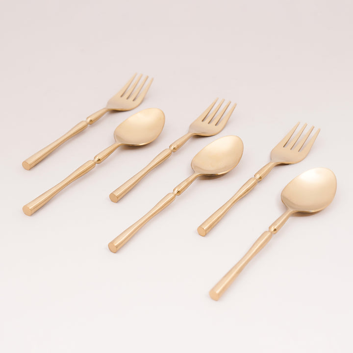 Auric Smooth Cutlery Set