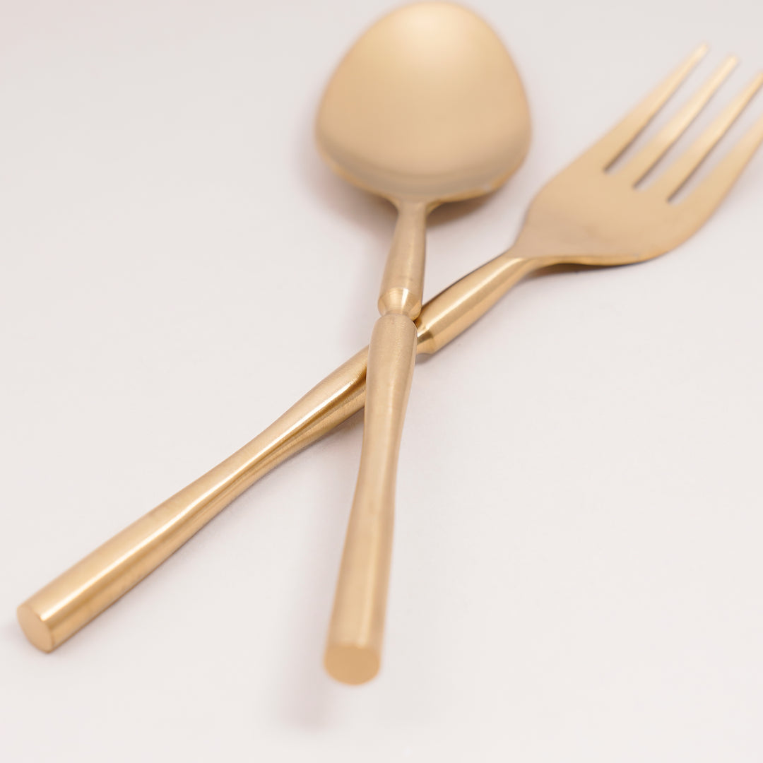 Auric Smooth Cutlery Set