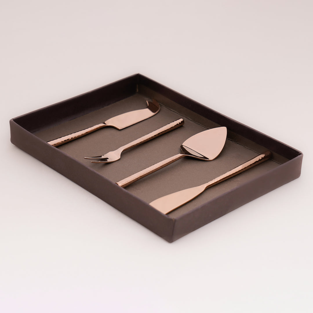 Bronza Cheese Set