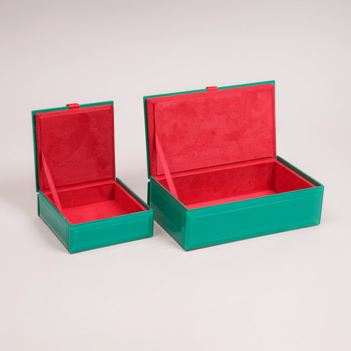 Turquoise Serenity Box, Set of 2