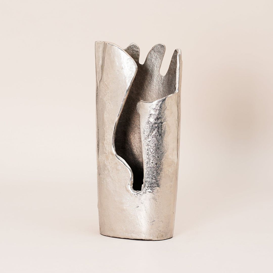 Argent Abstract Vase