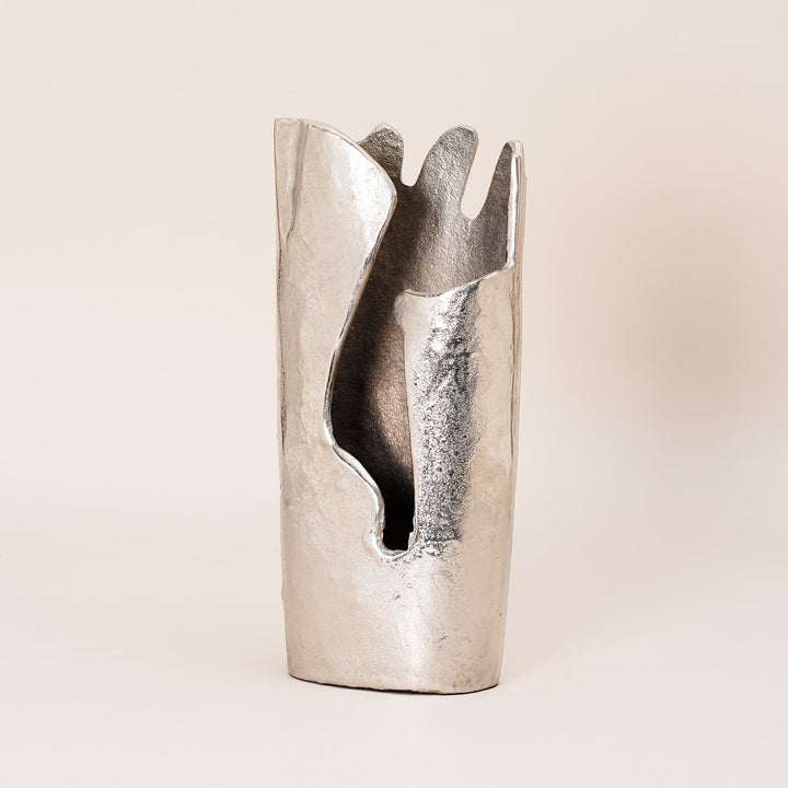 Argent Abstract Vase