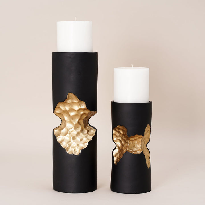 Noir AuraMesh Candle Stand