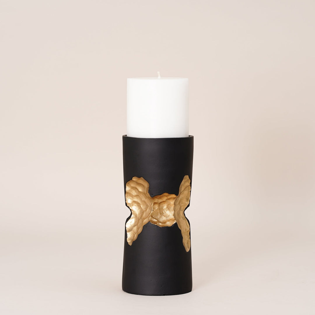 Noir AuraMesh Candle Stand