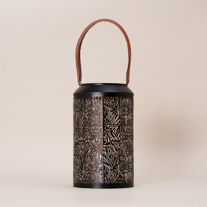 Noir Moroccan Lantern
