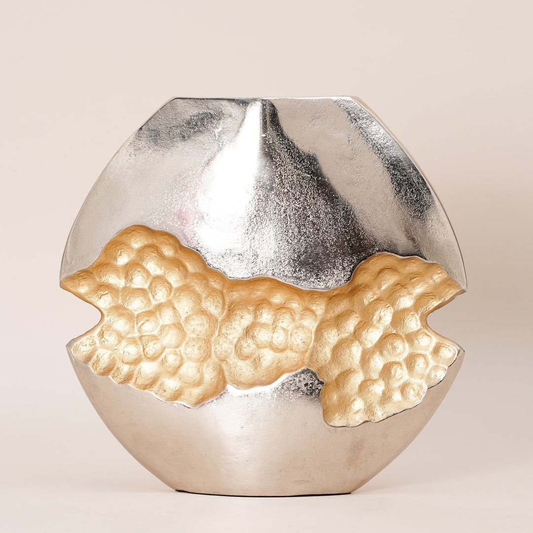 Argent AuraMesh Vase
