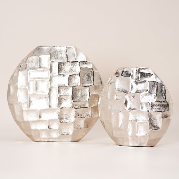 Argent Brick Vase