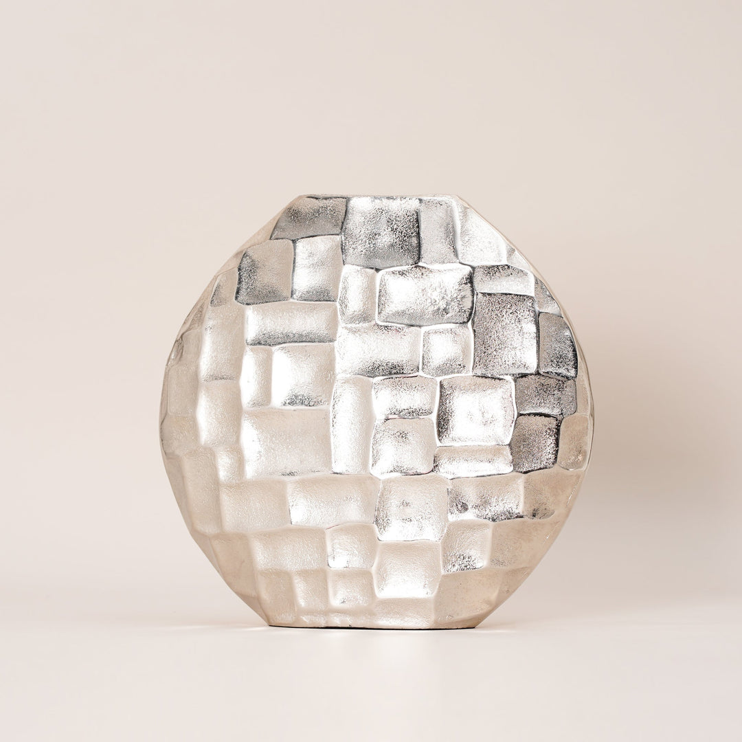 Argent Brick Vase